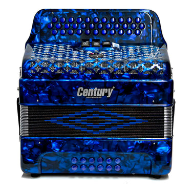 Acordeon Century C3412faa-i Botones Fa Azul 3 Registros